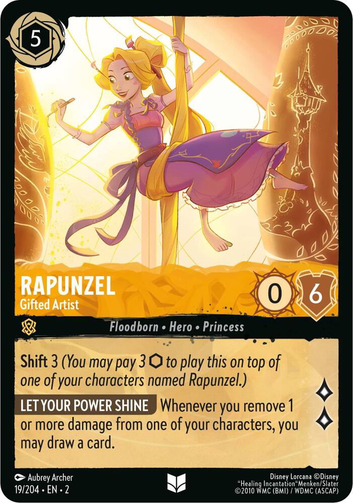 Rapunzel - Gifted Artist card image
