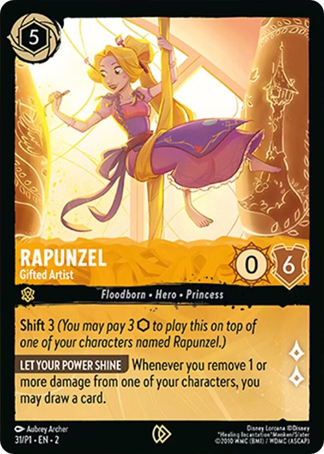 Rapunzel - Gifted Artist card image