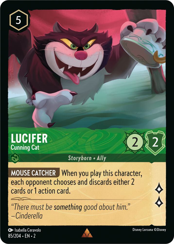 Lucifer - Cunning Cat card image