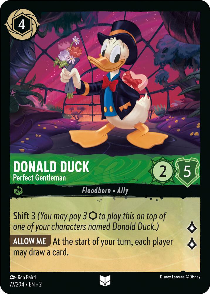 Donald Duck - Perfect Gentleman card image