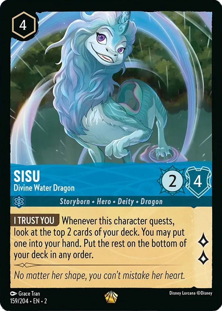 Sisu - Divine Water Dragon card image