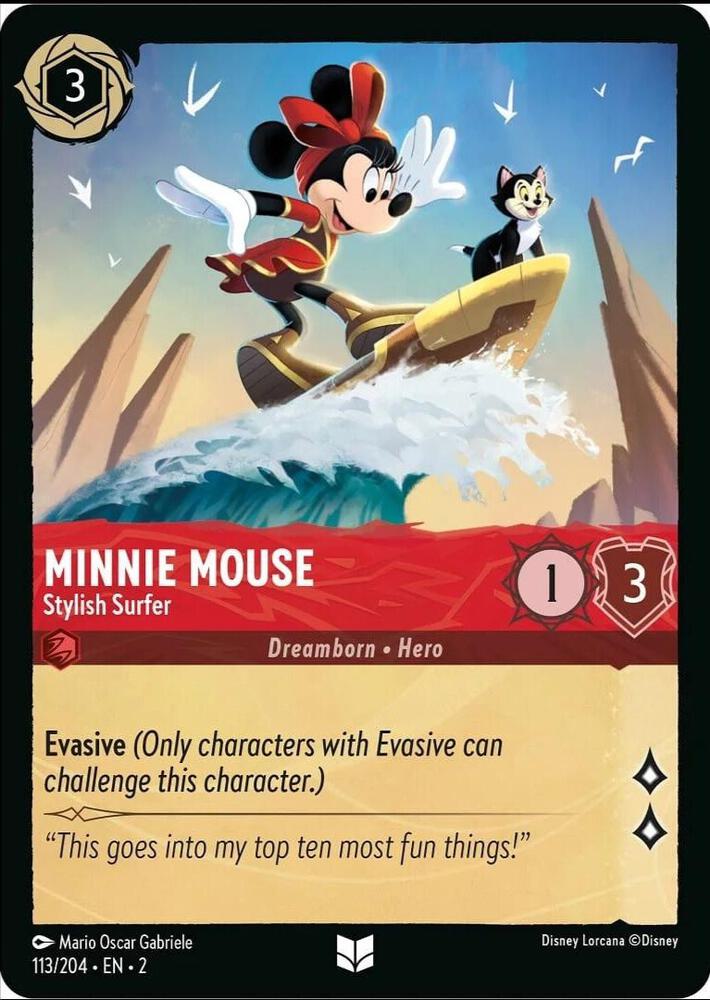 Minnie Mouse - Stylish Surfer card image