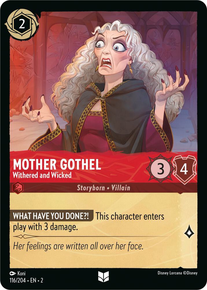 Mother Gothel - Withered and Wicked card image
