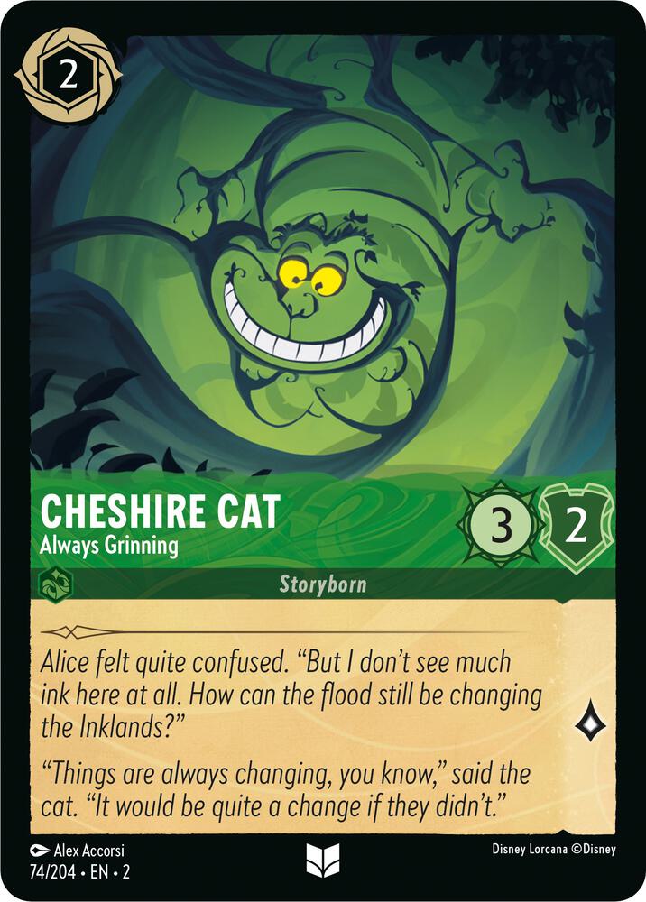 Cheshire Cat - Always Grinning card image