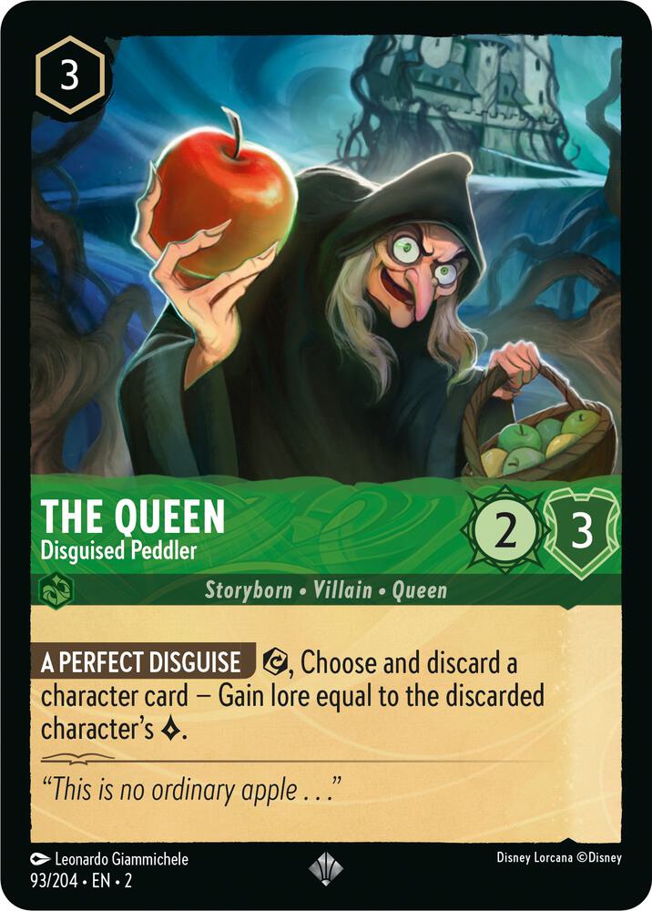 The Queen - Disguised Peddler card image