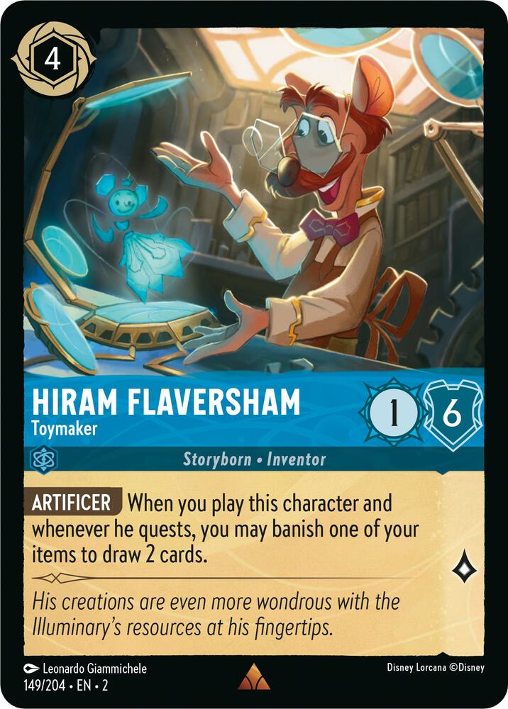 Hiram Flaversham - Toymaker card image