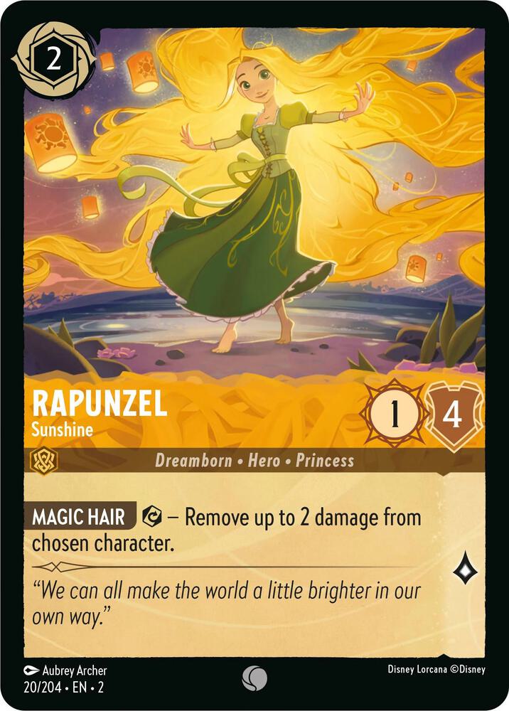 Rapunzel - Sunshine card image