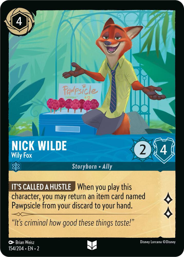 Nick Wilde - Wily Fox card image