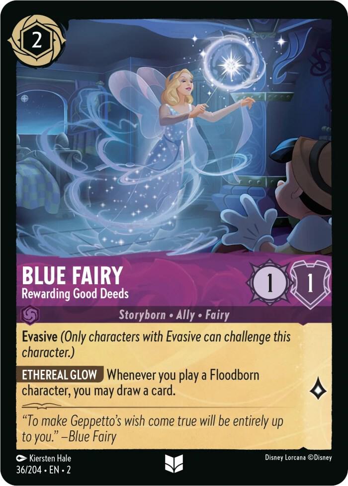 Blue Fairy - Rewarding Good Deeds card image