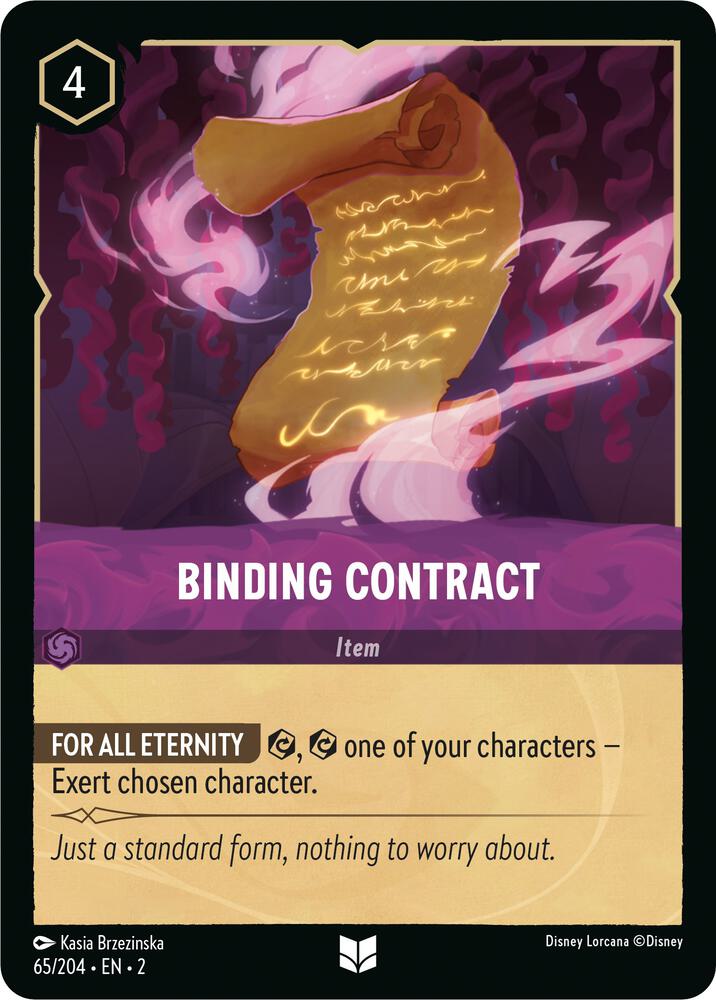Binding Contract card image
