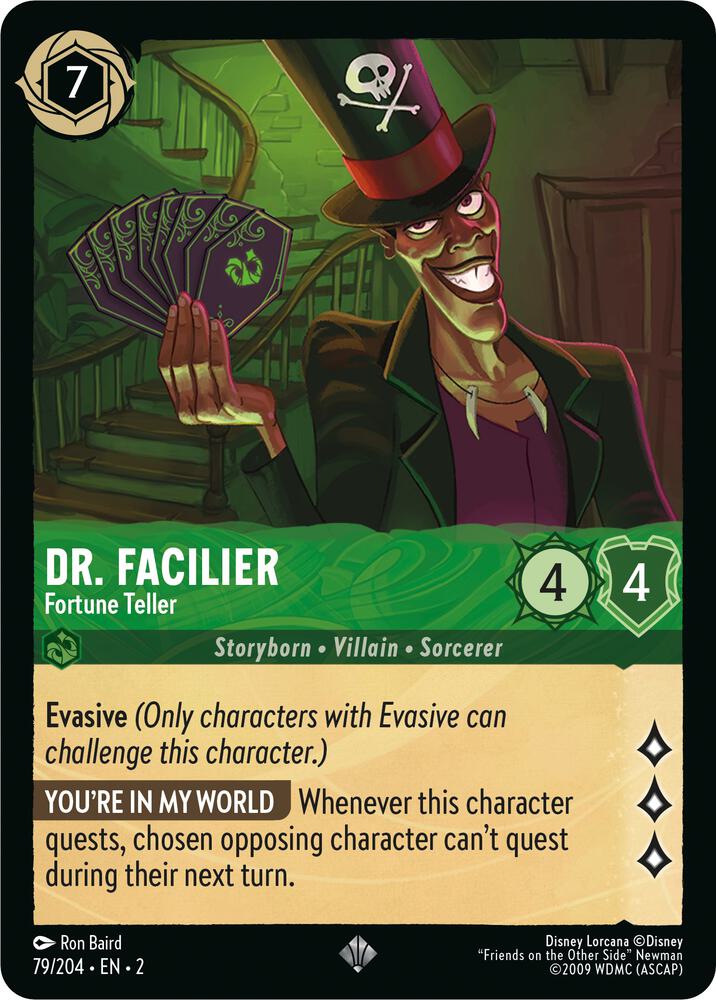 Dr. Facilier - Fortune Teller card image