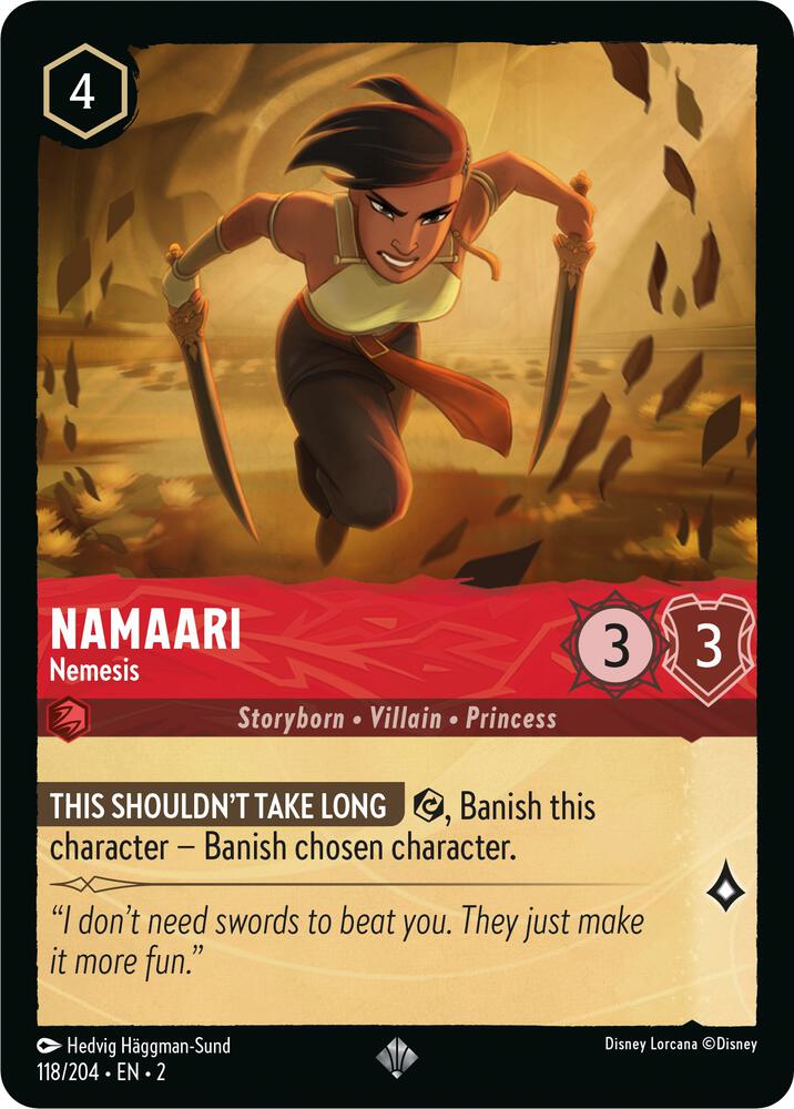 Namaari - Nemesis card image