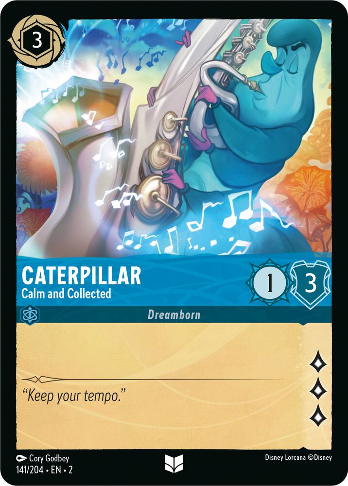 Caterpillar - Calm and Collected card image