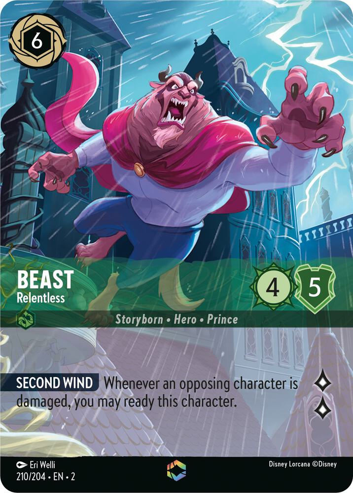 Beast - Relentless (Enchanted) card image
