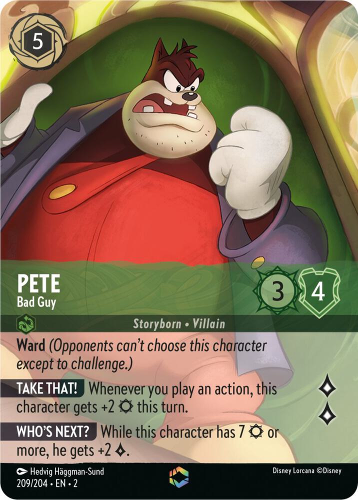 Pete - Bad Guy (Enchanted) card image