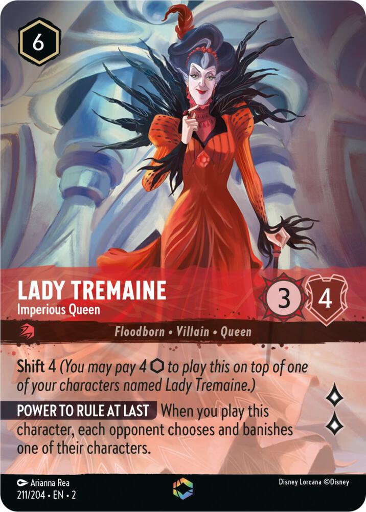 Lady Tremaine - Imperious Queen (Enchanted) card image