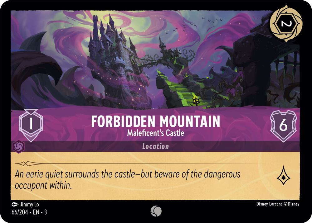 Forbidden Mountain - Maleficent's Castle card image