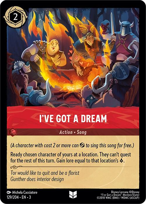 I've Got a Dream card image