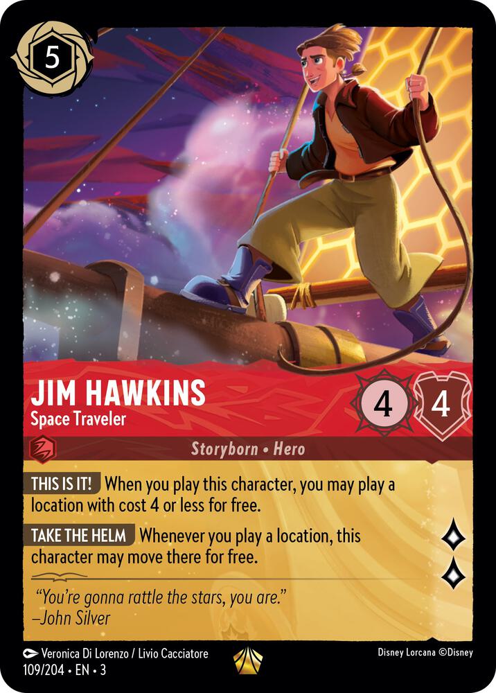 Jim Hawkins - Space Traveler card image