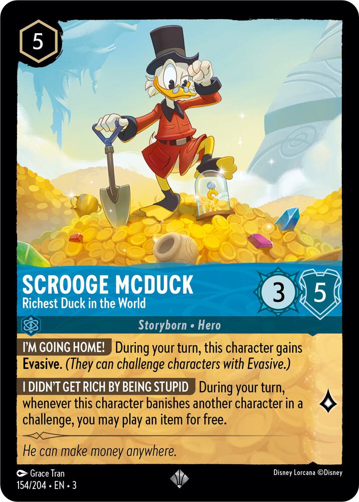 Scrooge McDuck - Richest Duck in the World card image