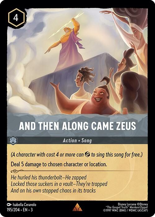 And Then Along Came Zeus card image