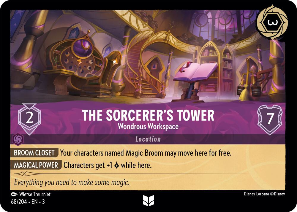 The Sorcerer's Tower - Wondrous Workspace card image