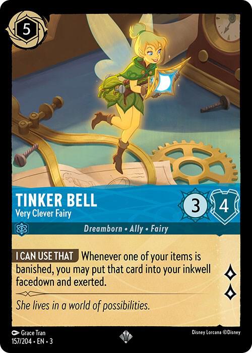 Tinker Bell - Very Clever Fairy card image