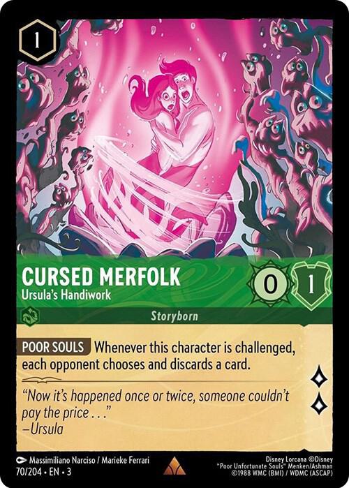 Cursed Merfolk - Ursula's Handiwork card image