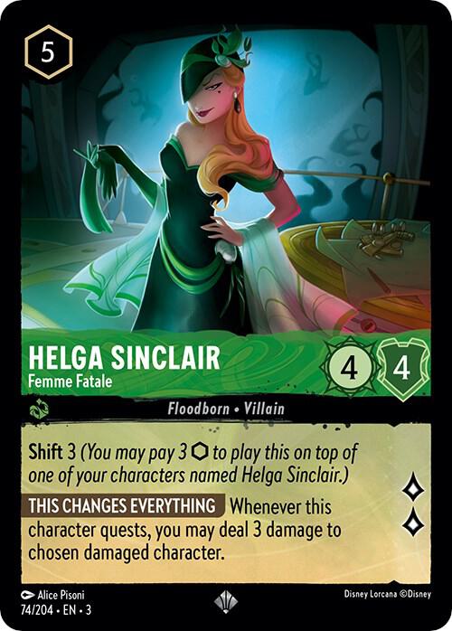 Helga Sinclair - Femme Fatale card image