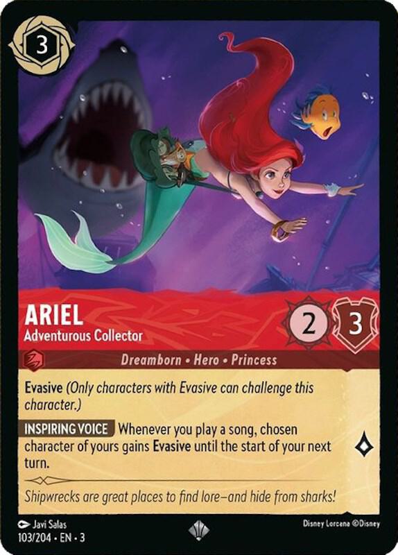 Ariel - Adventurous Collector card image