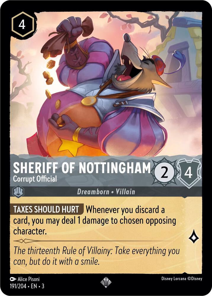 Sheriff of Nottingham - Corrupt Official card image