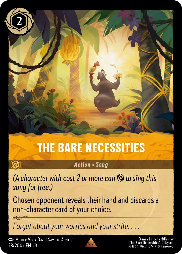 The Bare Necessities card image