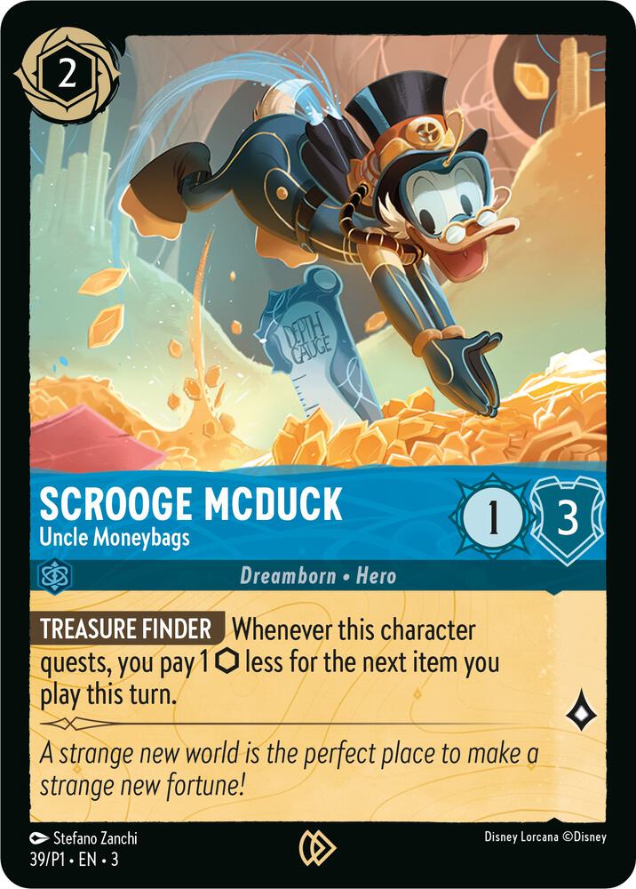 Scrooge McDuck - Uncle Moneybags card image