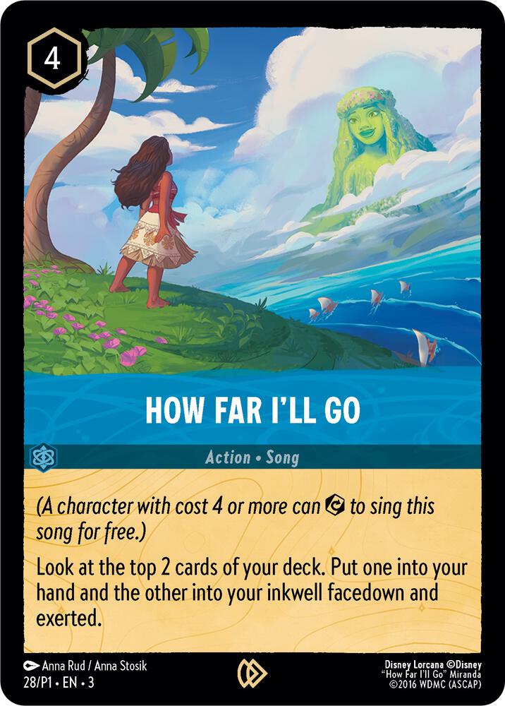 How Far I'll Go card image