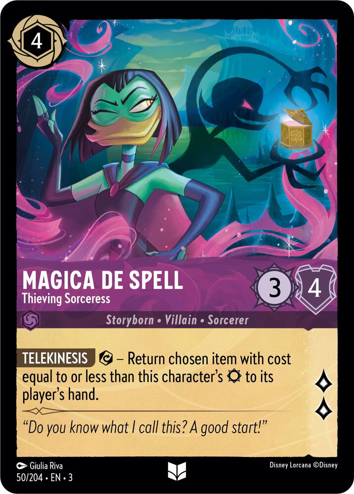 Magica De Spell - Thieving Sorceress card image