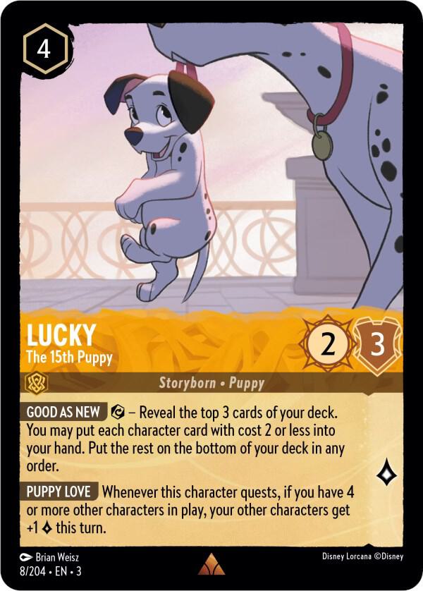 Lucky - The 15th Puppy card image