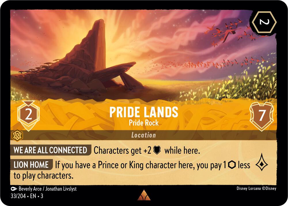 Pride Lands - Pride Rock card image