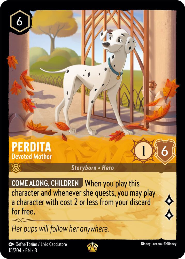 Perdita - Devoted Mother card image