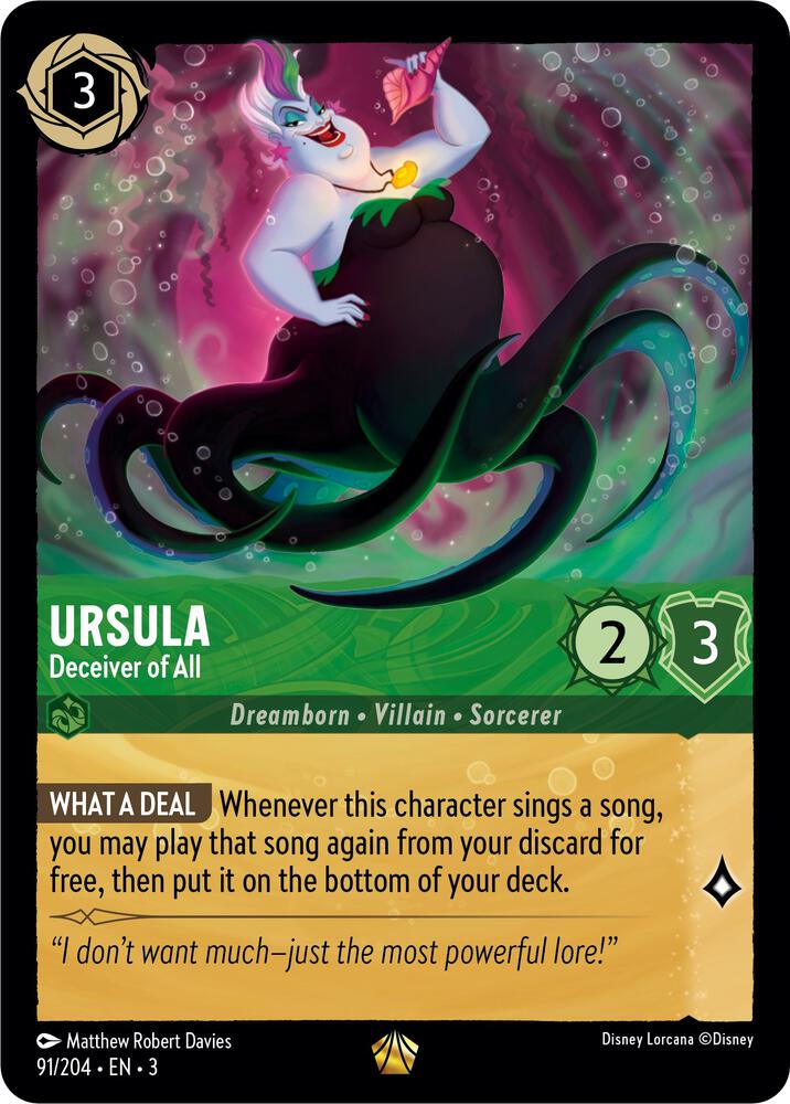 Ursula - Deceiver of All card image