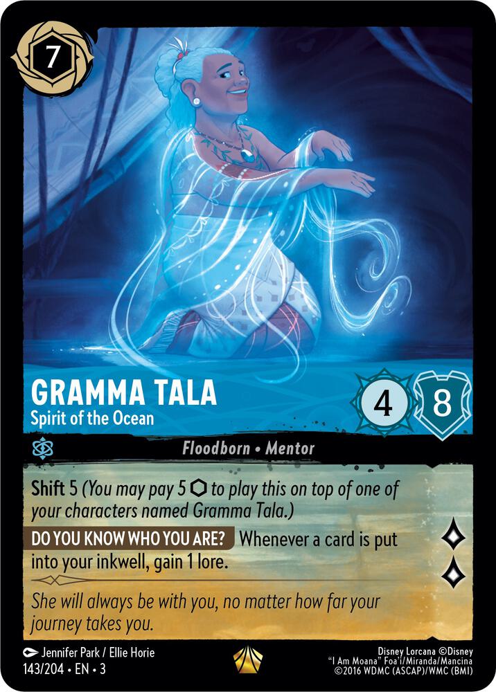 Gramma Tala - Spirit of the Ocean card image