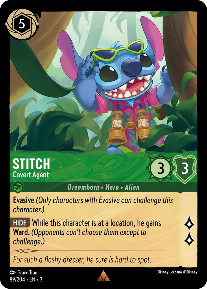Stitch - Covert Agent card image