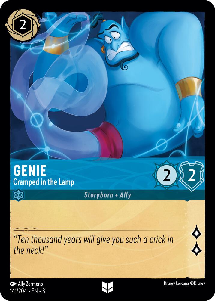 Genie - Cramped in the Lamp card image