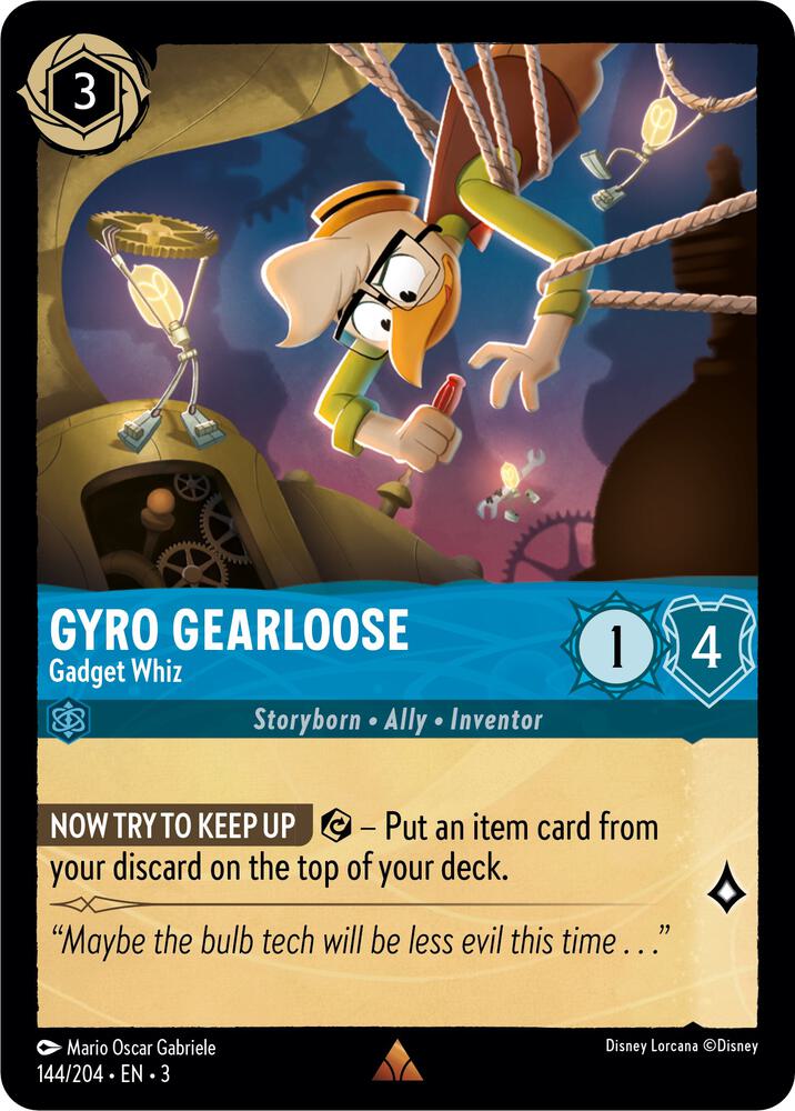 Gyro Gearloose - Gadget Whiz card image