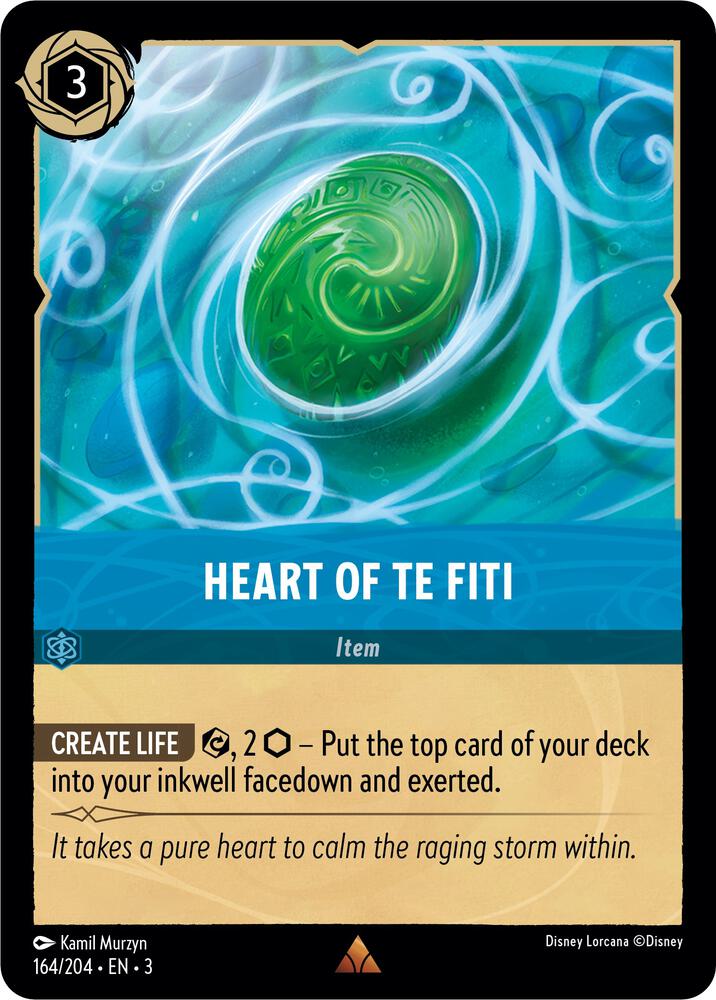 Heart of Te Fiti card image