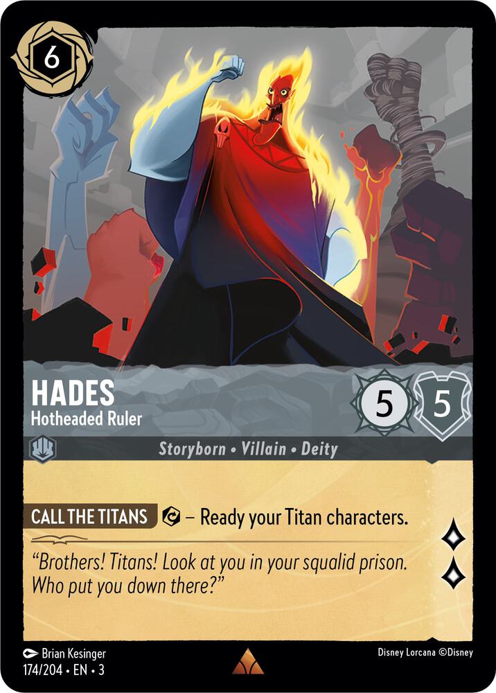 Hades - Hotheaded Ruler card image