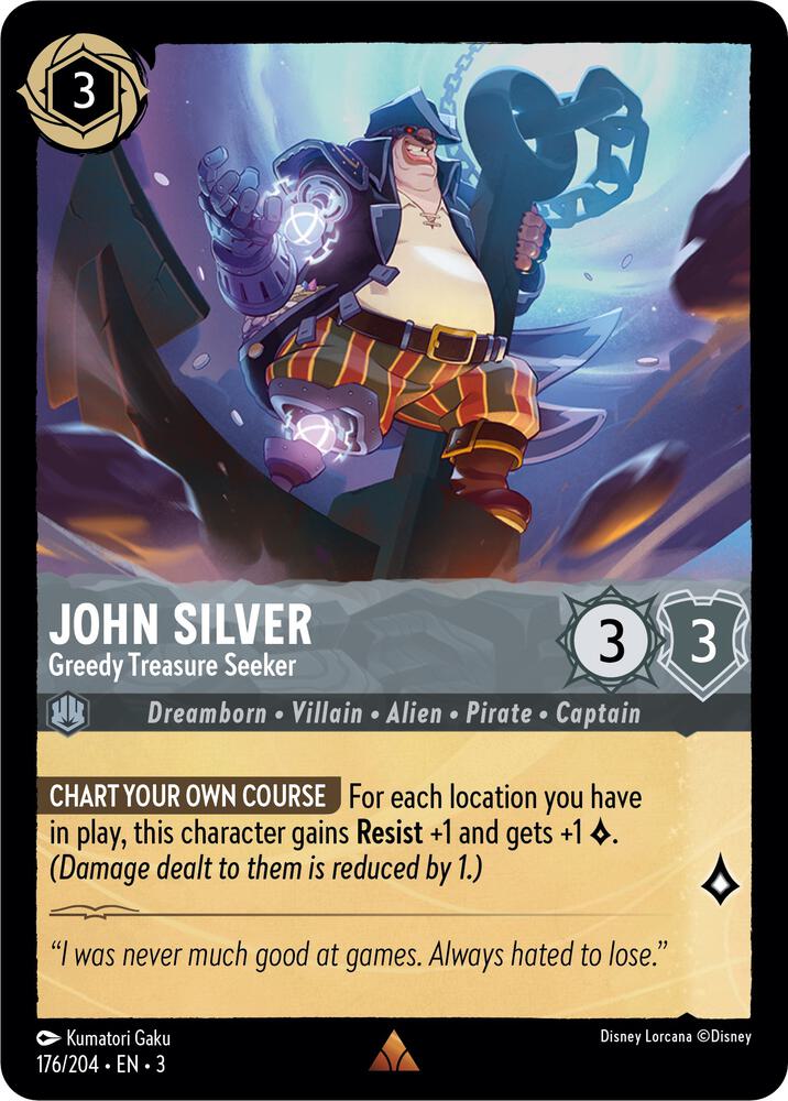 John Silver - Greedy Treasure Seeker card image