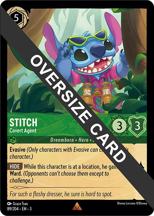 Stitch - Covert Agent (Oversized) card image