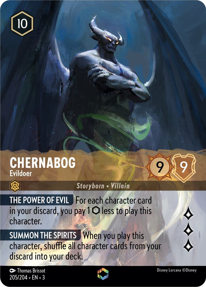 Chernabog - Evildoer (Enchanted) card image