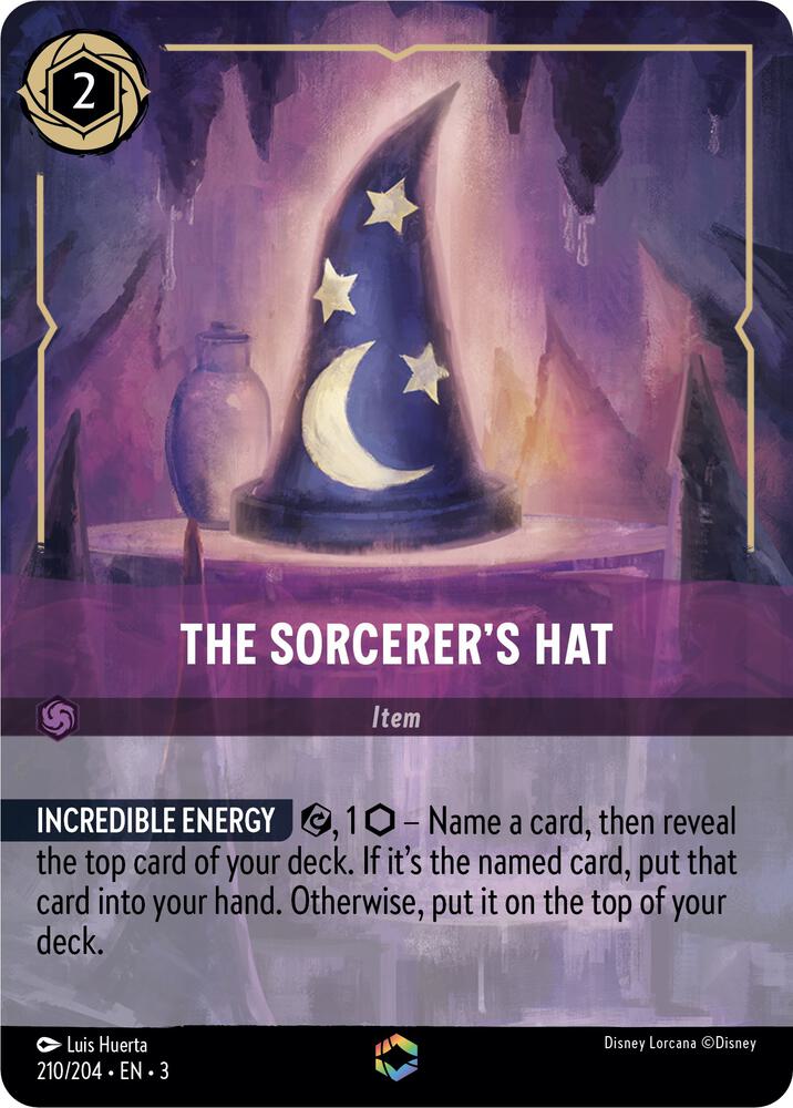 The Sorcerer's Hat (Enchanted) card image