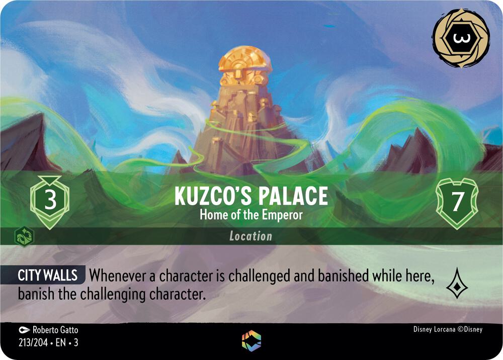 Kuzco's Palace - Home of the Emperor (Enchanted) card image